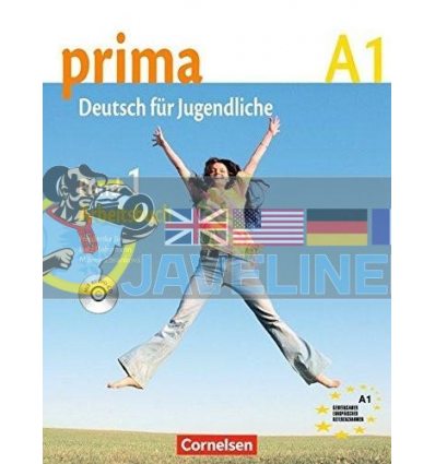 Prima Deutsch fur Jugendliche 1 Arbeitsbuch mit Audio-CD 9783060200528