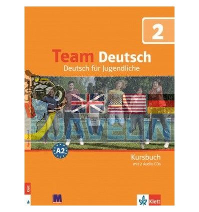 Team Deutsch 2 Kursbuch mit 2 Audio CDs 9786177074341