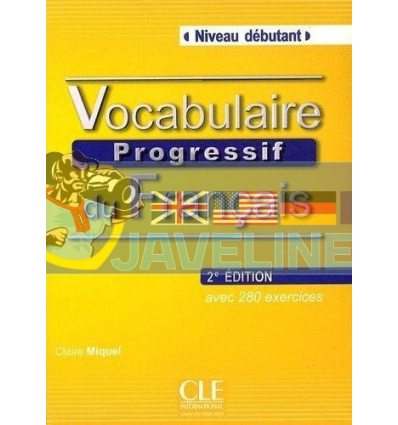 Vocabulaire Progressif du Francais Debutant Livre avec CD audio 9782090381269