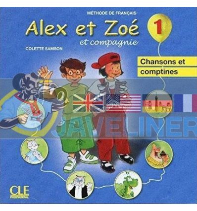 Alex et Zoe Nouvelle edition 1 CD audio individuel (chansons et comptines) 9782090322460
