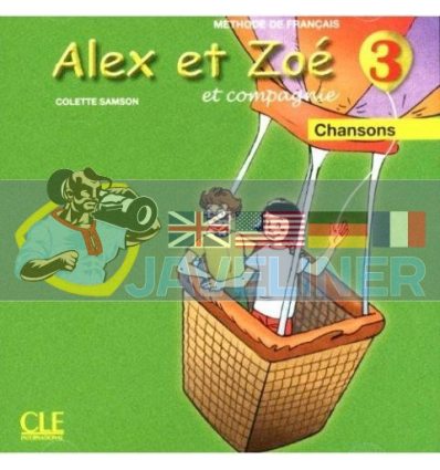 Alex et Zoe Nouvelle edition 3 CD audio individuel (chansons et comptines) 9782090322552