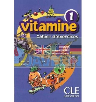 Vitamine 1 Cahier d'exercices + CD audio + portfolio зошит 9782090354782