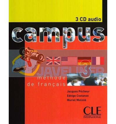 Campus 3 CD Audio pour la Classe 9782090328110