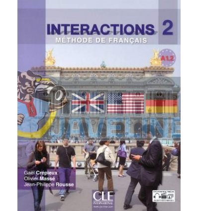 Interactions 2 Livre + Cahier d'exercices + DVD-ROM 9782090387018