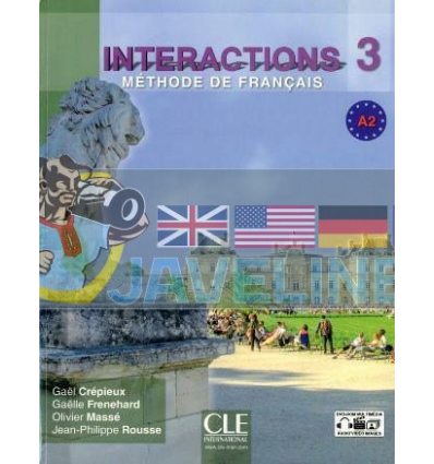 Interactions 3 Livre + Cahier d'exercices + DVD-ROM 9782090387032