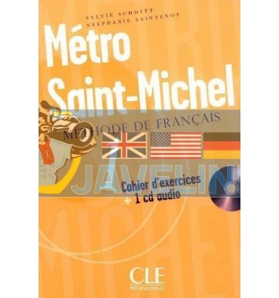 Metro Saint-Michel 1 Cahier d'exercices + CD audio 9782090352610