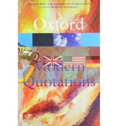 Oxford Dictionary of Modern Quotations 9780199547463