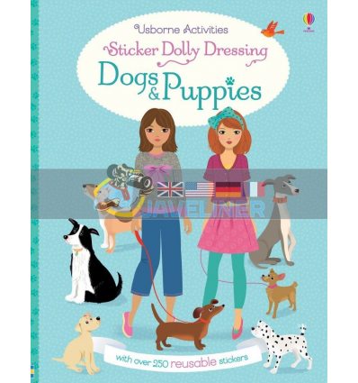 Sticker Dolly Dressing: Dogs and Puppies Antonia Miller Usborne 9781474921893
