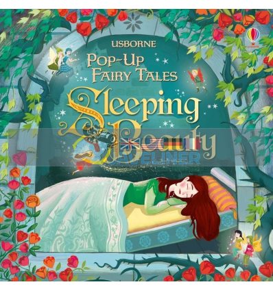 Pop-up Fairy Tales: Sleeping Beauty Charles Perrault Usborne 9781474939560