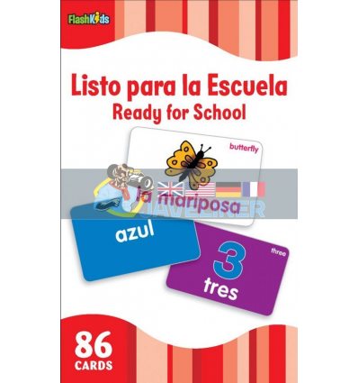 Flash Kids Flashcards: Listo Para la Escuela SparkNotes 9781411434950