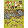 National Trust: A Nature Sticker Book: Hedgehogs, Hares and Other British Animals Nikki Dyson Nosy Crow 9780857636508