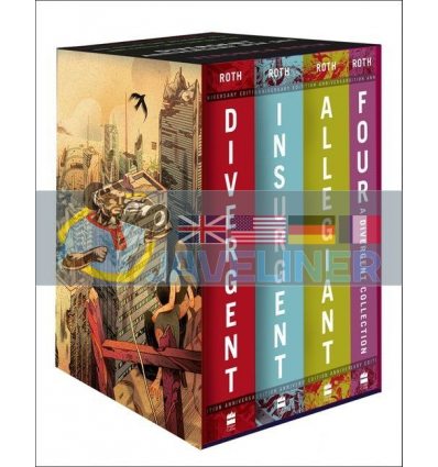 Divergent Box Set (Books 1-4) (10th Anniversary Edition) Veronica Roth 9780008507985