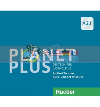 Planet Plus A2.1 Audio-CDs zum Kursbuch und Arbeitsbuch Hueber 9783190217809