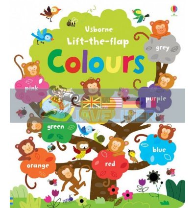 Lift-the-Flap Colours Felicity Brooks Usborne 9781409540571