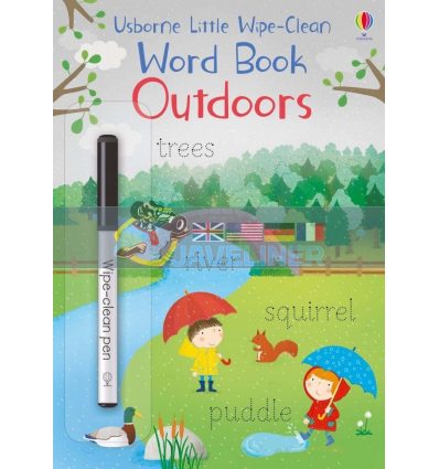 Little Wipe-Clean Word Book: Outdoors Felicity Brooks Usborne 9781474968140