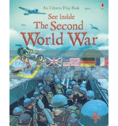 See inside The Second World War Maria Cristina Pritelli Usborne 9781409523291