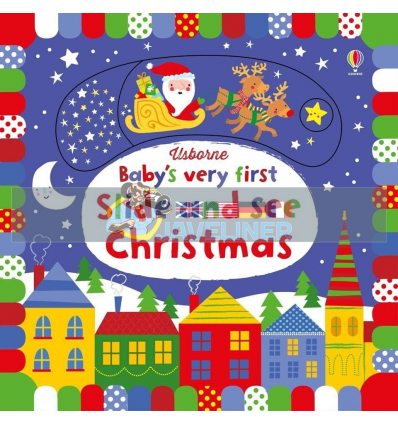 Baby's Very First Slide and See Christmas Fiona Watt Usborne 9781474936668