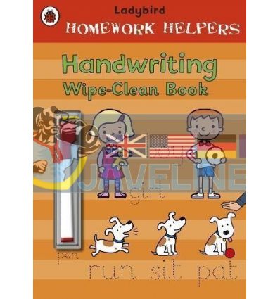 Ladybird Homework Helpers: Handwriting Wipe-Clean Book Ladybird 9781409306184