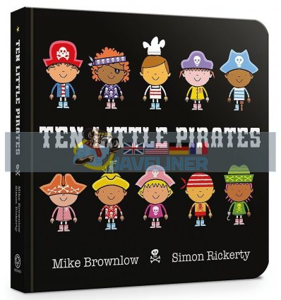 Ten Little Pirates Mike Brownlow Orchard Books 9781408346457