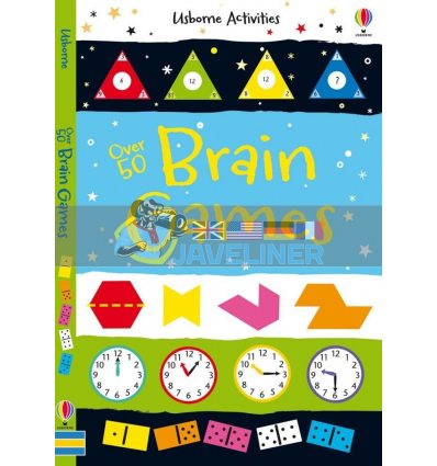 Over 50 Brain Games Lucy Bowman Usborne 9781409584599