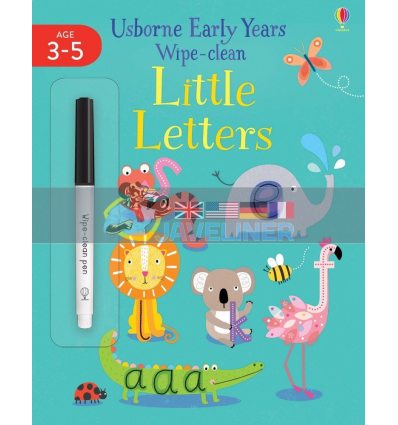 Usborne Early Years Wipe-Clean: Little Letters Jessica Greenwell Usborne 9781474951203