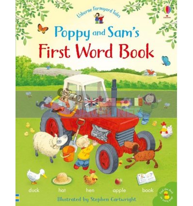 Poppy and Sam's First Word Book Sam Taplin Usborne 9781474952743