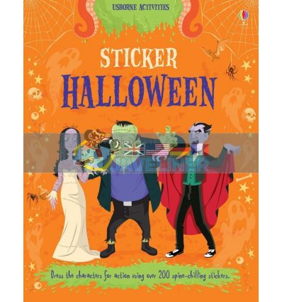 Sticker Halloween Diego Diaz Usborne 9781474958349