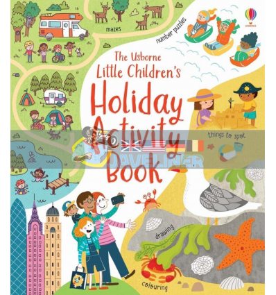 Little Children's Holiday Activity Book Rebecca Gilpin Usborne 9781474968003
