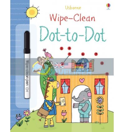 Wipe-Clean Dot-to-Dot Jessica Greenwell Usborne 9781409524731