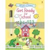 Wipe-Clean Get Ready for School: abc and 123 Jessica Greenwell Usborne 9781409563297