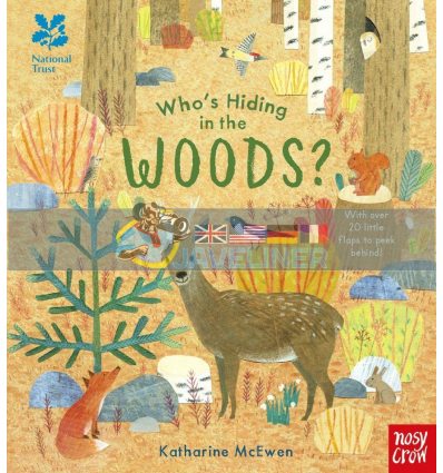 National Trust: Who's Hiding in the Woods? Katharine McEwen Nosy Crow 9781788001410