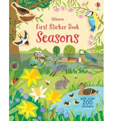 First Sticker Book: Seasons Holly Bathie Usborne 9781474968256