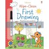 Wipe-Clean First Drawing Jessica Greenwell Usborne 9781409563280