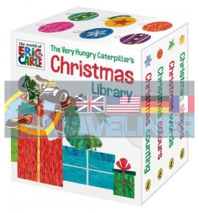 The Very Hungry Caterpillar's Christmas Library Eric Carle Puffin 9780241367056