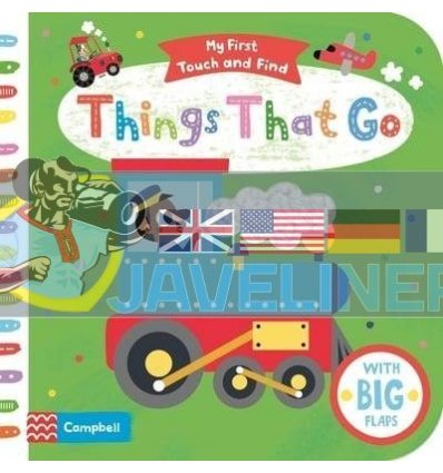 My First Touch and Find: Things That Go Tiago Americo Campbell Books 9781529002867