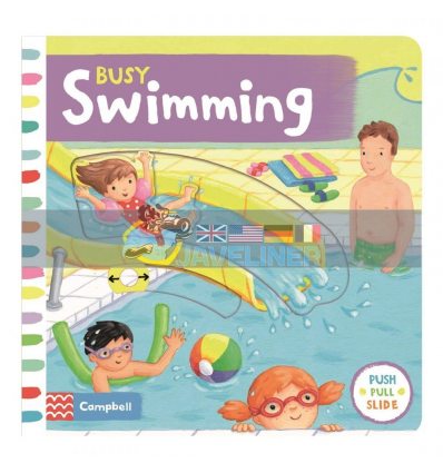 Busy Swimming Rebecca Finn Campbell Books 9781447277026