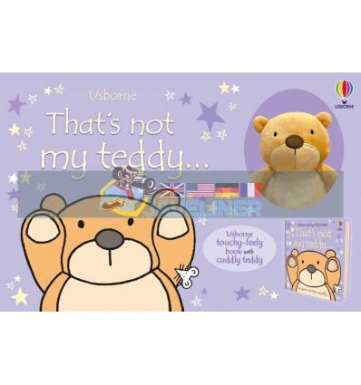 That's Not My Teddy... Book and Toy Fiona Watt Usborne 9781801310468