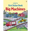 First Sticker Book: Big Machines Dan Crisp Usborne 9781409524168
