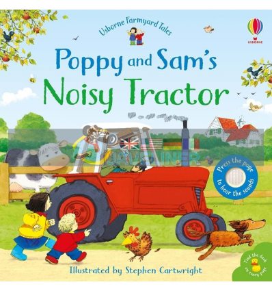 Poppy and Sam's Noisy Tractor Sam Taplin Usborne 9781474974912