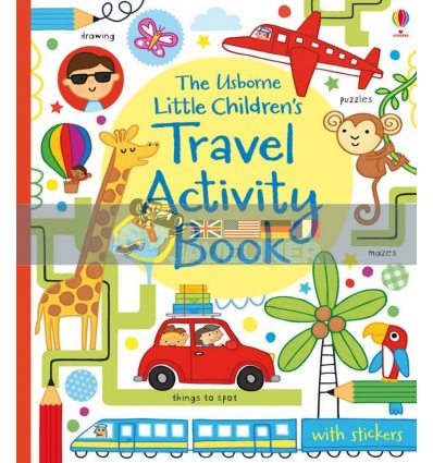 Little Children's Travel Activity Book Erica Harrison Usborne 9781409565178
