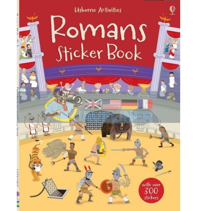 Romans Sticker Book Fiona Watt Usborne 9781409530725