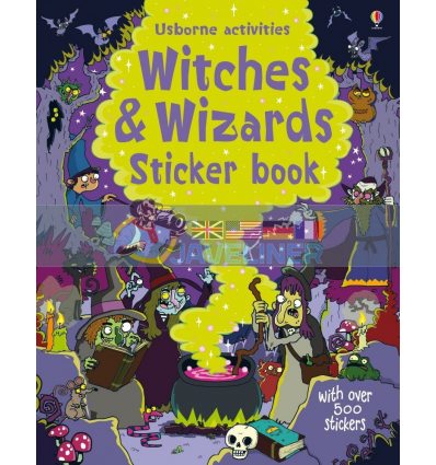 Witches and Wizards Sticker Book Kirsteen Robson Usborne 9781409598527