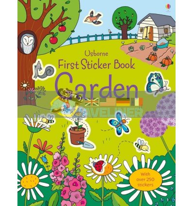 First Sticker Book: Garden Benedetta Giaufret Usborne 9781409564652