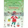 Little Sticker Dolly Dressing: Christmas Fiona Watt Usborne 9781474989084