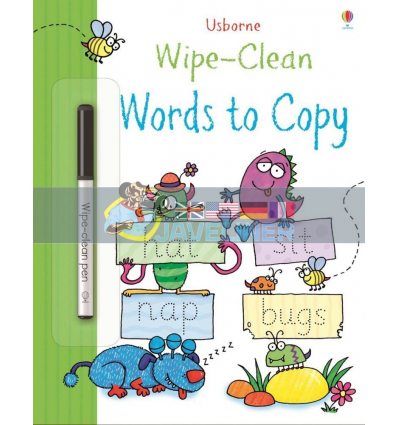 Wipe-Clean Words to Copy Jessica Greenwell Usborne 9781409597742