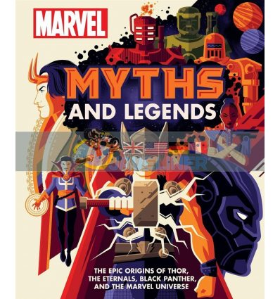 Marvel Myths and Legends James Hill 9780241437803