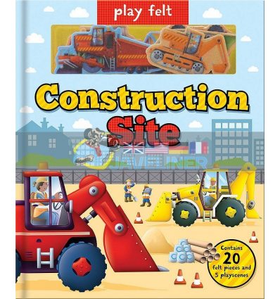 Play Felt: Construction Site Oakley Graham Imagine That 9781787004344