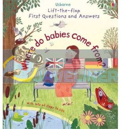 Lift-the-Flap First Questions and Answers: Where Do Babies Come from? Christine Pym Usborne 9781409598824