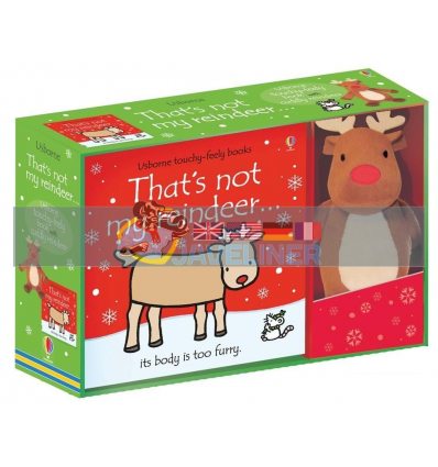 That's Not My Reindeer... Book and Toy Fiona Watt Usborne 9781474923934