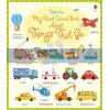 My First Word Book about Things that Go Holly Bathie Usborne 9781474922241
